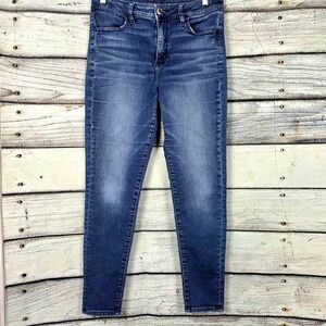 American Eagle Hi-Rise Jegging Jeans Womens Super Stretch 10